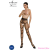 PASSION WOMAN GARTER & STOCK PASSION - ECO COLLECTION BODYSTOCKING ECO S006 FEKETE