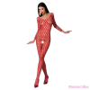PASSION WOMAN SZENVEDÉLY - NŐI BS077 BODYSTOCKING ONE SIZE RED