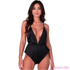 PASSION WOMAN TEDDIES PASSION - SENSIE BODY BLACK L/XL fantázia ruha