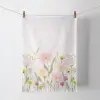  Pastel flowers pink konyharuha 50x70cm