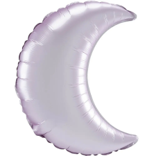  Pastel Pink Crescent szatén hold fólia lufi 89 cm party kellék