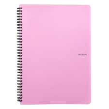 PASTELINI Spirálfüzet vonalas PASTELINI A/4 60 lapos pink füzet