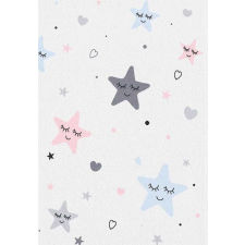  Pasztel gyerekszőnyeg E641A_SFI14 csillag mintás krém színű 120x170 cm lakástextília