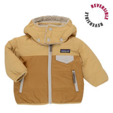 Patagonia Steppelt kabátok BABY REVERSIBLE TRIBBLES HOODY Bézs 6 Monate
