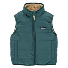 Patagonia Steppelt kabátok K'S REVERSIBLE READY FREDDY VEST Zöld 6 Jahre