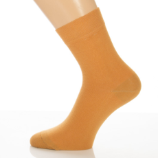 Pataki VÉKONY mustár-okker sárga zokni 43-44