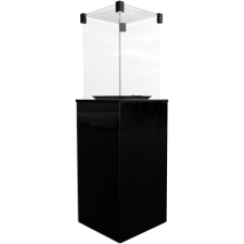  PATIO TERASZMELEGÍTŐ FEKETE kályha, kandalló