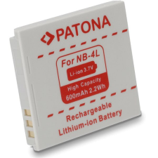 PATONA Canon NB-4L kompatibilis, 600 mAh, Li-Ion digitális fényképező akkumulátor