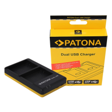 PATONA Dual Akkutöltő Nikon EN-EL14 ENEL14 - USB C kábellel - 1966 fényképező tartozék