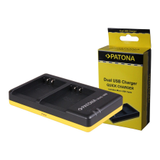 PATONA Dupla gyorstöltő Olympus PS-BLN1 Micro-USB kábellel együtt digitális fényképező akkumulátor töltő