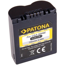 PATONA Panasonic CGA-S006E kompatibilis, 750 mAh, Li-Ion digitális fényképező akkumulátor