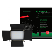 PATONA Prémium LED fotó- és videólámpa 216 állítható RGB LED-del, távirányítóval együtt stúdió lámpa
