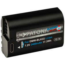 PATONA PT1401 (DMW-BLK22) akkumulátor Panasonic fényképezőgépekhez 2400mAh digitális fényképező akkumulátor