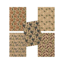 Pátria Design ECO Jungle A5 40lapos vonalas vegyes színű füzet füzet