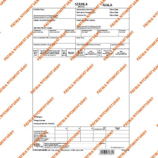 Pátria Nyomtatvány Deviza számla (INVOICE) 5 lapos garn. nyomtatvány