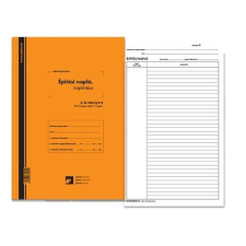 Pátria Nyomtatvány Építési napló 25x3 lapos tömb + 9 db 3 lapos garnitúra nyomtatvány