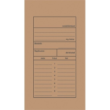 Pátria Nyomtatvány Fogászati röntgentasak 82x125 mm+12 mm klapni nyomtatvány