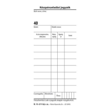 Pátria Nyomtatvány Készpénzeladási jegyzék 50x2 lapos tömb 70x140 mm nyomtatvány