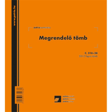 Pátria Nyomtatvány Megrendelőtömb 50x3 lapos tömb 185x203 mm nyomtatvány
