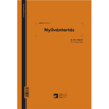 Pátria Nyomtatvány Nyilvántartás (standkönyv) 50x2 lapos tömb A/4 álló nyomtatvány