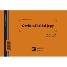 Pátria Nyomtatvány Ötvös vállalási jegy 50x2 lapos tömb 203x140 mm nyomtatvány