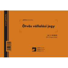 Pátria Nyomtatvány Ötvös vállalási jegy 50x2 lapos tömb 203x140 mm nyomtatvány