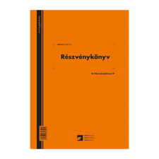 Pátria Nyomtatvány Részvénykönyv A/4 álló nyomtatvány