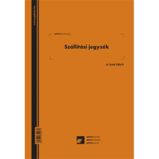 Pátria Nyomtatvány Szállítási jegyzék 25x5 lapos tömb A/4 álló nyomtatvány
