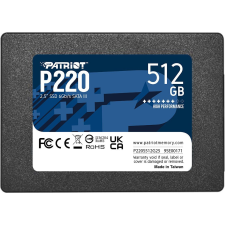Patriot 512GB 2,5" SATA3 P220 (P220S512G25) merevlemez, ssd