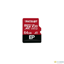Patriot 64GB microSDXC Patriot EP Series V30 A1 /PEF64GEP31MCX/ memóriakártya