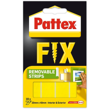 Pattex FIX - kétoldalas, 20 × 40mm, 10db ragasztószalag és takarófólia