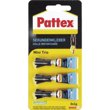 Pattex mini pillanatragasztó készlet 3x1g Pattex Mini Trio PSMT2 (PSMT3) ragasztó