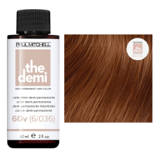 Paul Mitchell - The Demi Féltartós Hajszínező - 6GV Arany-Lila Sötétszőke 60ml hajfesték, színező