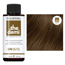Paul Mitchell - The Demi Féltartós Hajszínező - 6N Természetes Sötétszőke 60ml hajfesték, színező