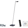 Paul Neuhaus modern állólámpa pure-mira antracit pln356-18