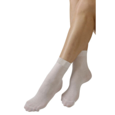-PAULA antibakt. pamutos bokazokni, natural, m:36-38, 1 pár női zokni