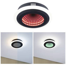 Paulmann (71037) Spaceglow LED-es mennyezeti lámpa LED 14 W Fekete (matt) (71037) világítás