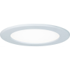 Paulmann 92059 Quality Line LED panel, kerek, süllyeszthető, fehér, 4000K természetes fehér, beépített LED, 1262 lm, IP44 (PL92059)