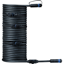 Paulmann 93930 Világításrendszer, Plug & Shine 5 részes elosztó Fekete (PL93930) világítás
