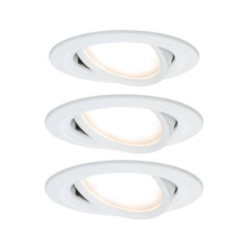Paulmann Beépíthető lámpa 3 részes készlet LED LED 19.5 W Paulmann 93449 Nova Fehér (matt) (93449) világítás