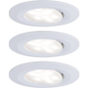 Paulmann Calla LED-es fürdőszobai beépíthető lámpa 3 részes készlet 18 W IP65 Fehér (matt) (PL99927)