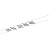 Paulmann Zsinóros teljes készlet GU5.3 50 W LED Paulmann MacII 94133 Króm (matt) (94133)