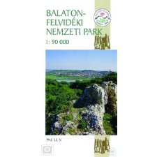Paulus Balaton felvidéki Nemzeti Park térkép Paulus 1:90 000 térkép