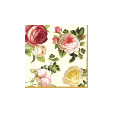 PAW Decor P.W.SDL192011 Rosalia papírszalvéta 33x33cm,20db-os asztalterítő és szalvéta