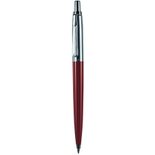 Pax Golyóstoll, 0,8 mm, nyomógombos, dobozban, piros tolltest, PAX, kék (PX4030203) toll
