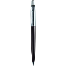  PAX Golyóstoll, 0,8 mm, nyomógombos, fekete tolltest, PAX, kék toll