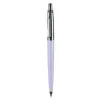 Pax Golyóstoll, 0,8 mm, nyomógombos, pasztell lila tolltest, PAX, kék