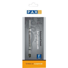 Pax golyóstoll betét, fém, eredeti 0,8 mm fekete írásszín tollbetét