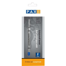 Pax Golyóstollbetét, 0,8 mm, PAX, kék tollbetét