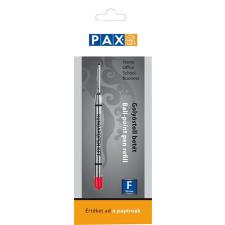 Pax Golyóstollbetét, 0,8 mm, pax, piros pax4030079 tollbetét
